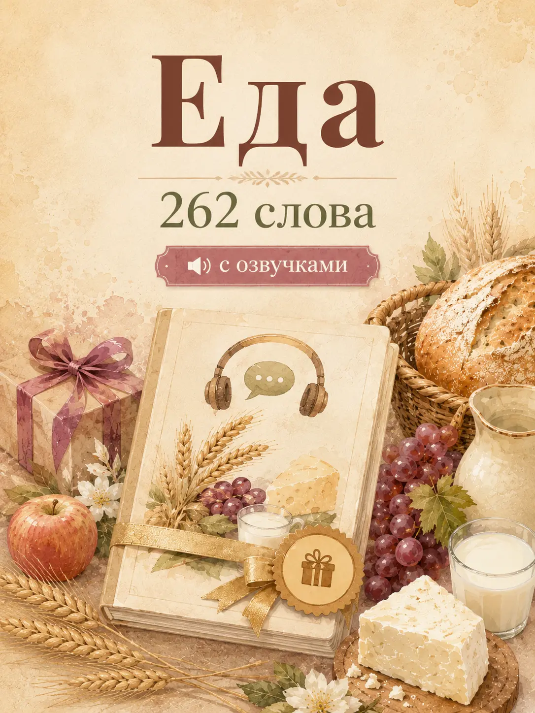 Обложка словаря Еда