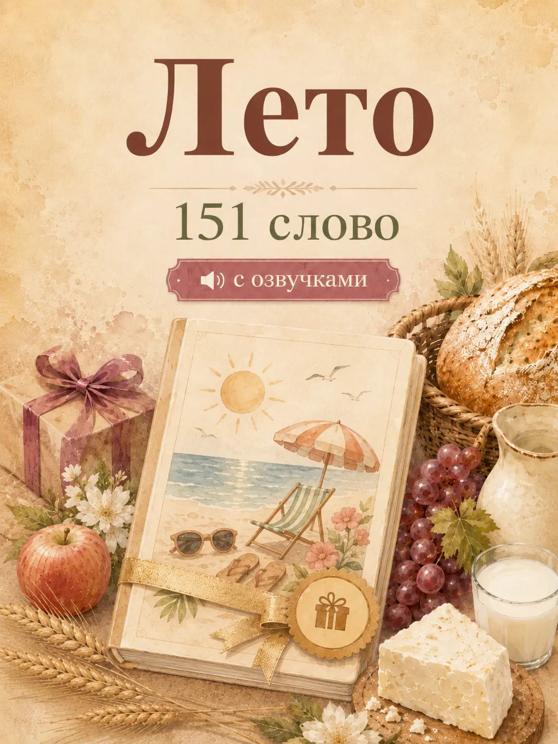 Обложка словаря Лето