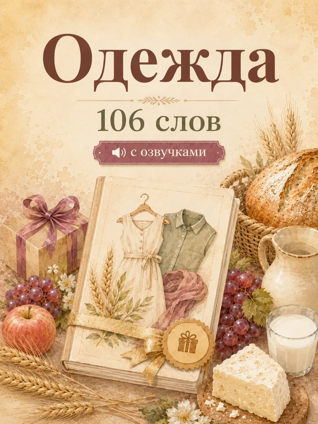 Обложка словаря Одежда