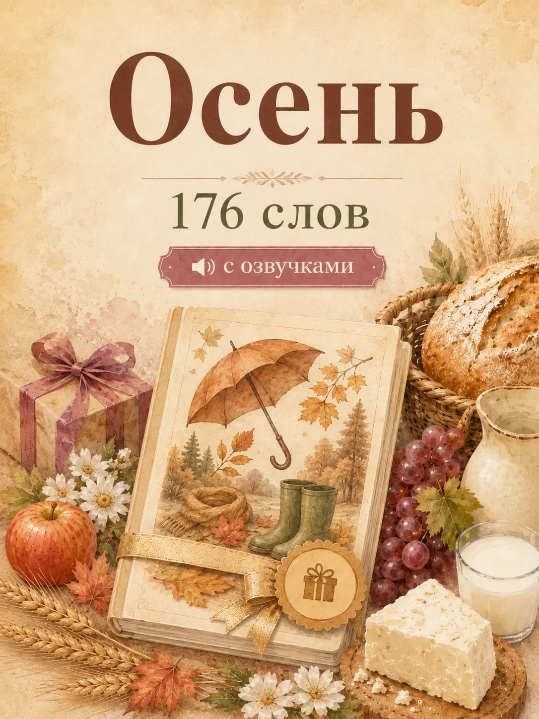 Обложка словаря Осень
