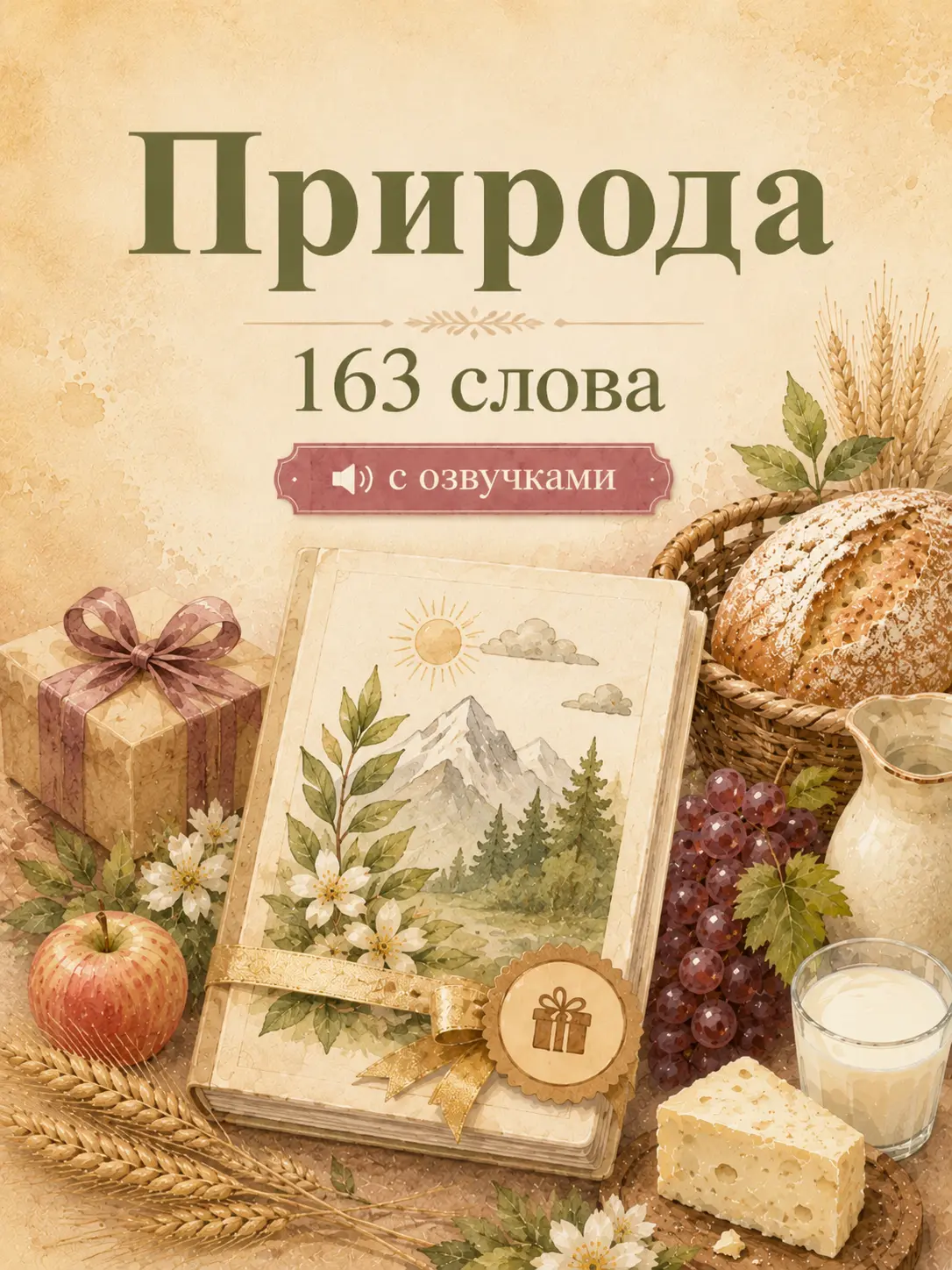 Обложка словаря Природа