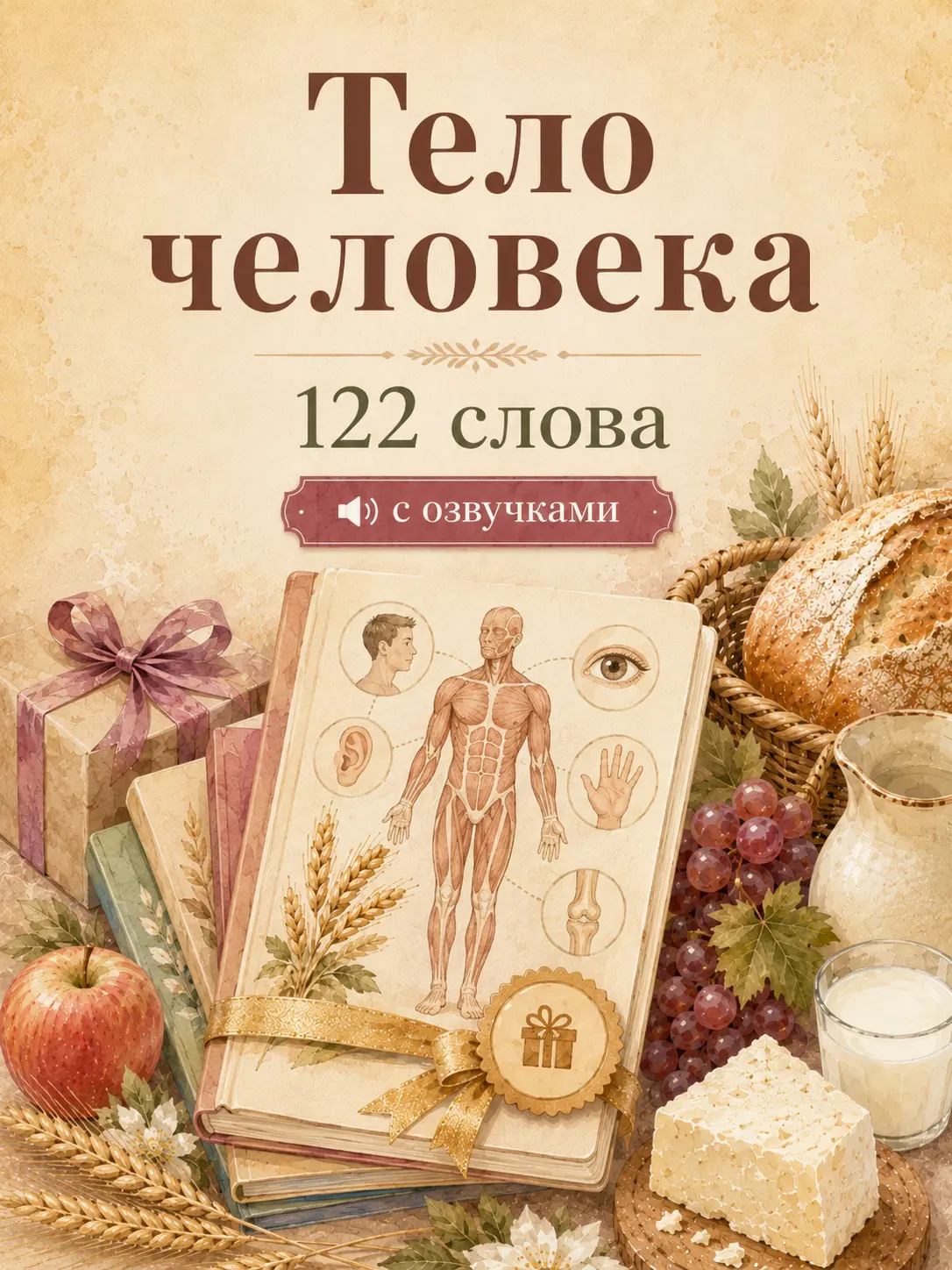 Обложка словаря Тело человека